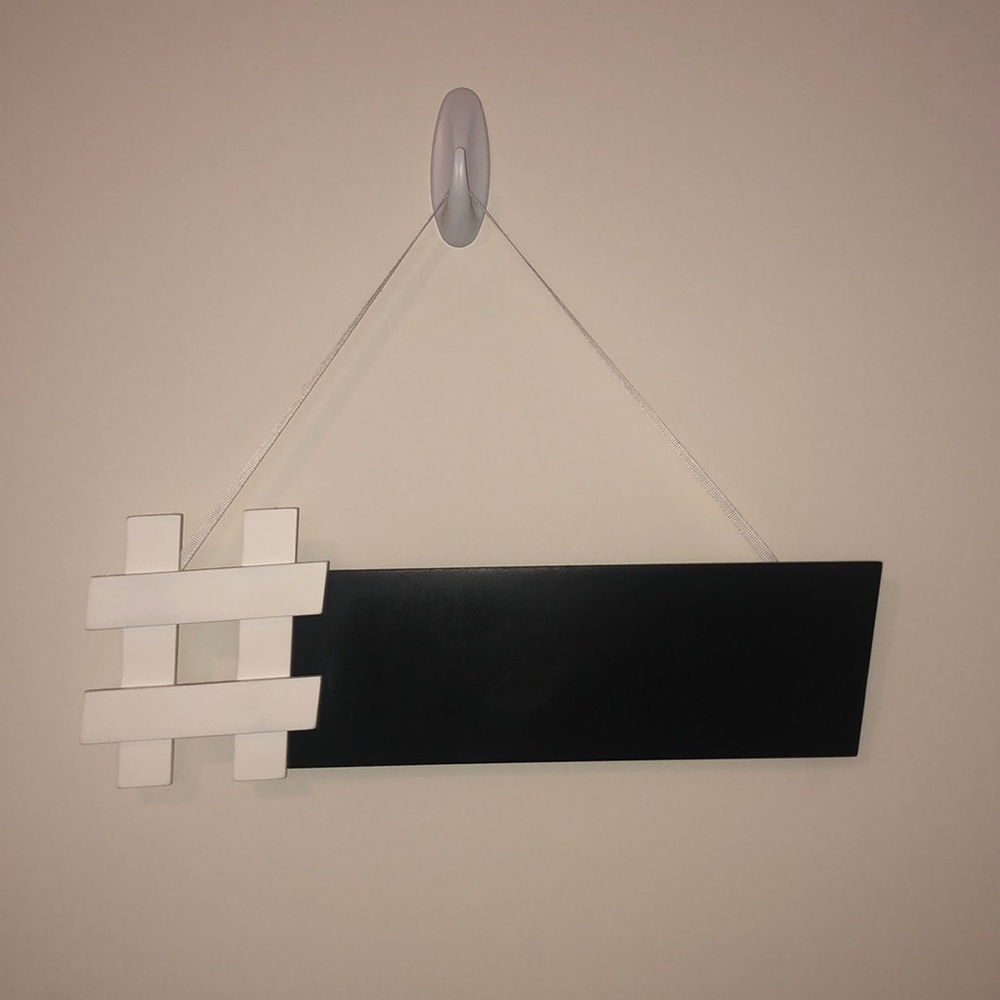 Hashtag Chalk Board